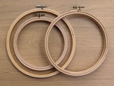 Embroidery Hoop Frames x 3