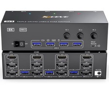Kvm switch monitors 2 - switch, 3