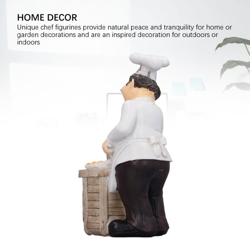 Resin chef ornament - ornament, decorative