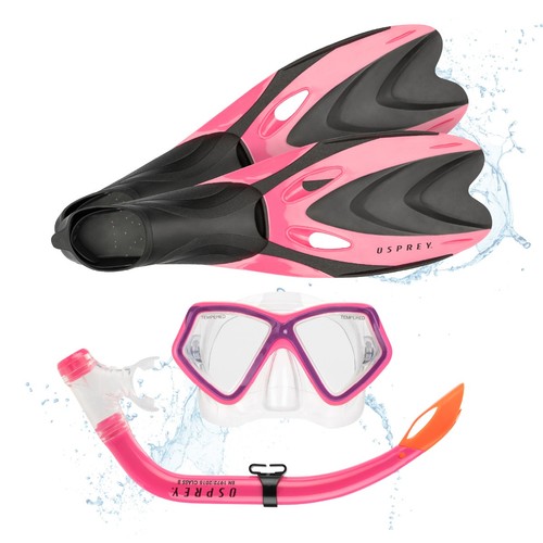 Osprey junior snorkel set - osprey, with