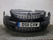 Vauxhall Corsa D Sxi Air Con 5dr Hatch 2009-2011 Bumper (front) Black 