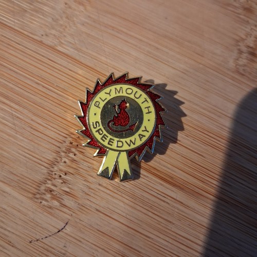 Plymouth devils speedway badge - speedway,