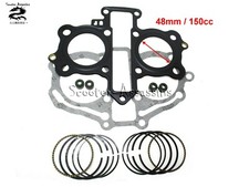 150cc 48mm PISTON RINGS,VALVE