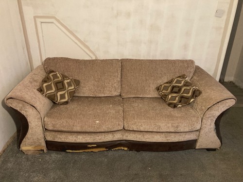 Sofas and seater used - and,