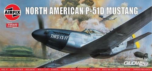 Airfix north american 51d - north, p-51d