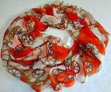 Long Square Silk Scarf,Queen's