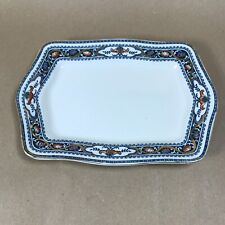 S Hancock and Sons Lotus Corona Ware Rectangular Serving Plate