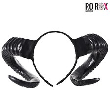 Gothic Satanic Ram Horns