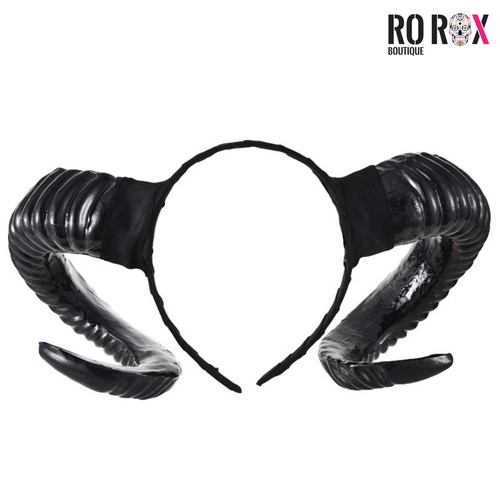 Gothic satanic ram horns - satanic,