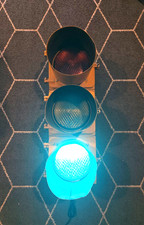 Vintage Traffic Signal Light