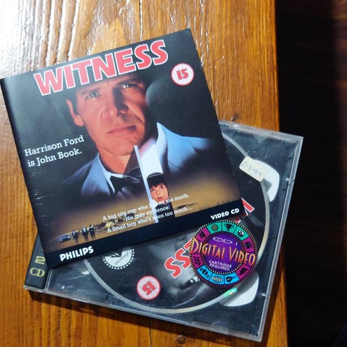 Witness video vcd - witness, cd