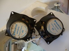 Vintage Sanyo SP300B Car Speakers, 12w - Useful 70s/80s car speakers in Pye Box!