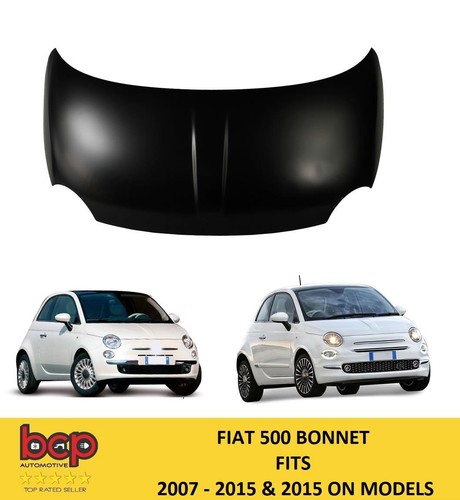 Fiat 500 2008 2015 - fiat, bonnet