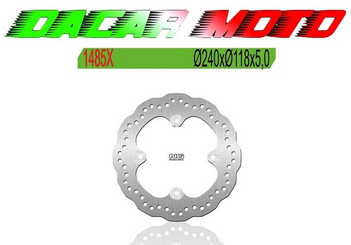 Rear brake disc honda - rear,