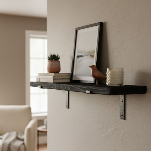 Wooden antique shelf - wooden,