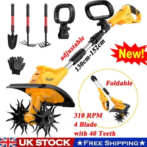 Cordless garden tiller - cordless,
