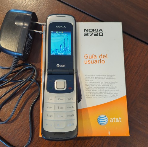 Nokia 2720 fold blue - fold, at&t