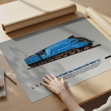 Class A4 Pacific Mallard 4468