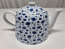 Blue  on White Tetley Tea