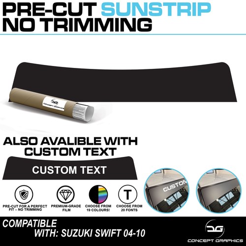 Pre cut sunstrip compatible - cut,