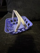  Mini Shopping Basket Toys Child Small Play House Simulation Basket