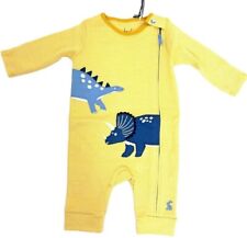 ex Joules baby boys dinosaurs sleepsuit babygrow romper.upto 3mths3-6 or 6-9mths