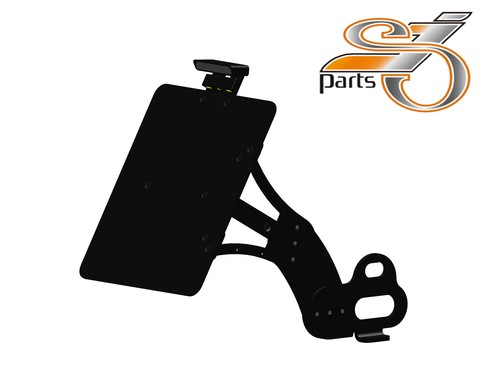 License plate holder side - license,
