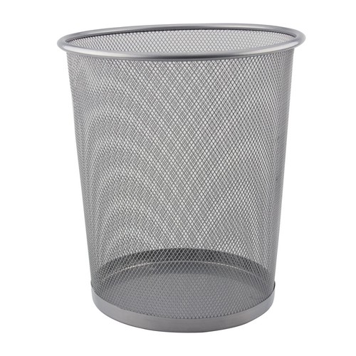 Mesh waste paper bin rubbish - mesh,