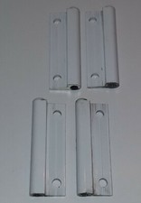 1 (of 4) Door Hinge - White - Caravan Entry Door (Eura-Mobil?) vintage car 
