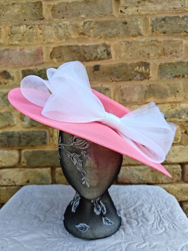 Coral pink white large - pink,