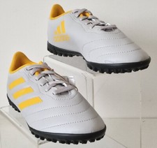Adidas KIDS Goletto VIII TF Jr AstroTurf Football Boots Grey ID2145 Size UK 2 