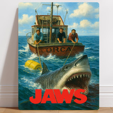 Jaws Movie Shark Boat Scene