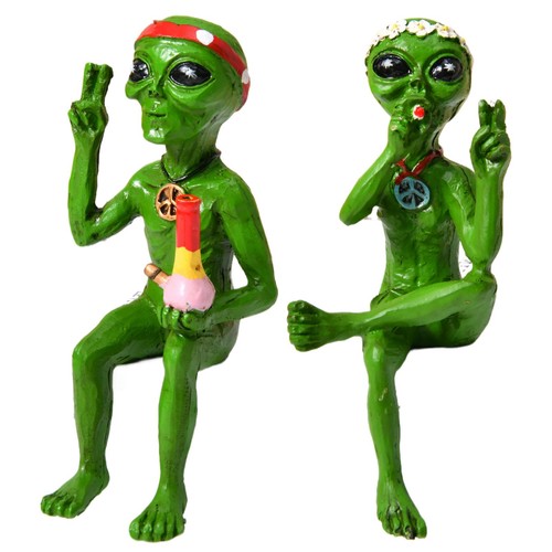 Alien figurine beer - alien,