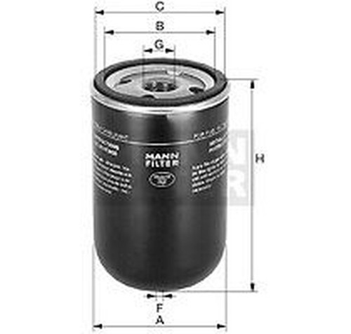Mann fuel filter for - mann,