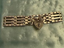 VINTAGE SILVER GATE BRACELET