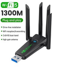1300mbps wifi usb - 1300mbps, dongle