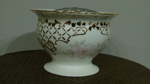 Coalport bone china rose bowl