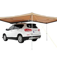 Vehicle Awning 270 Degree 8.2' Height Retractable Car Side Awning UV50+
