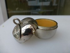 Revlon 'Charlie' silver metal Apple Pendant with solid perfume.