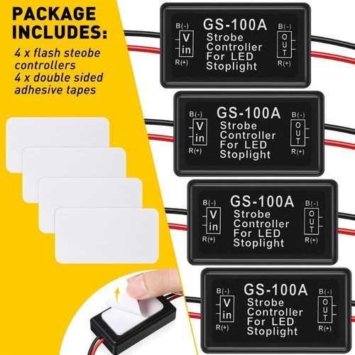 12v 100a flash - brake, led