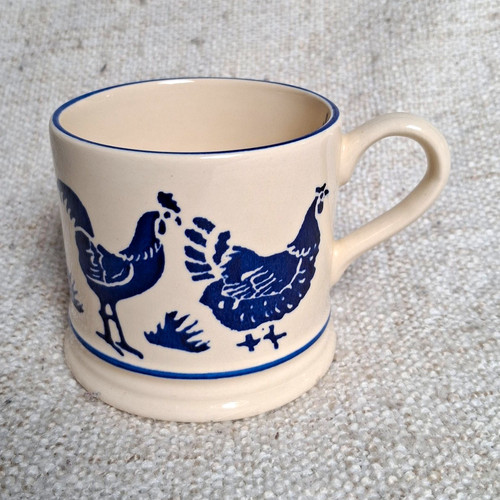 Emma bridgewater blue hens 4 - bridgewater,
