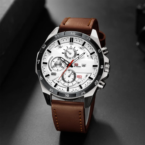 Mens chronograph watch 55mm - chronograph,