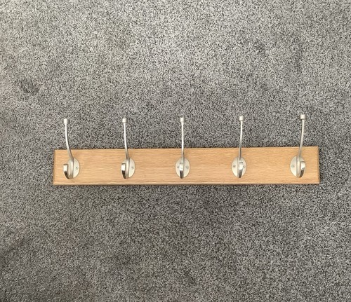 Solid oak brushed - solid, chrome