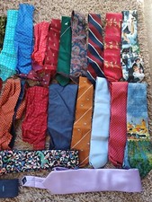 ties, bow ties, cravats, cumber bands