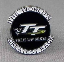 Isle man pin badge - man,