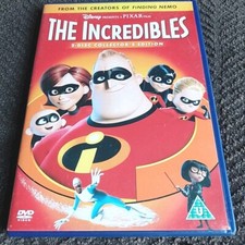 The incredibles dvd disc - the,