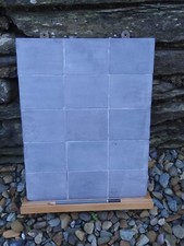 Wall hung blackboard (2) - Slate tiles - Handmade - 3 available