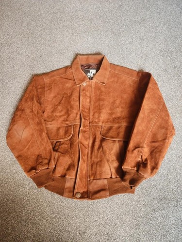 Vintage italian faux - faux, suede