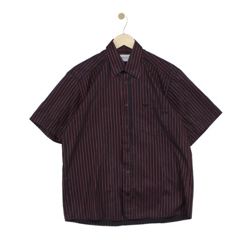 Vintage armani striped shirt - vintage,