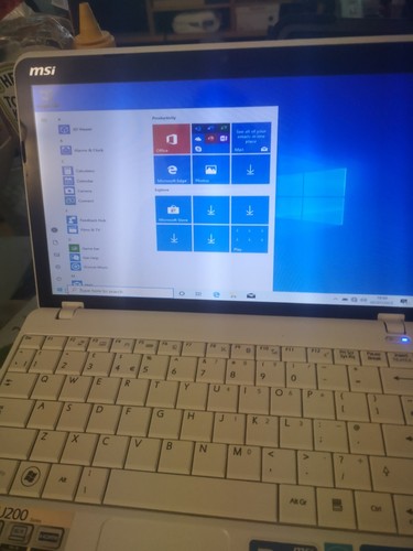 Msi u200 laptop collectable - ,